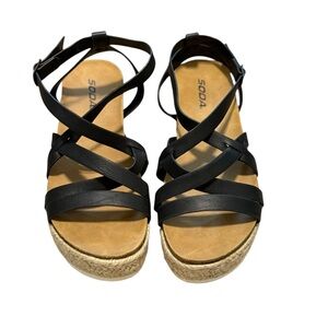 Soda Platform Sandals